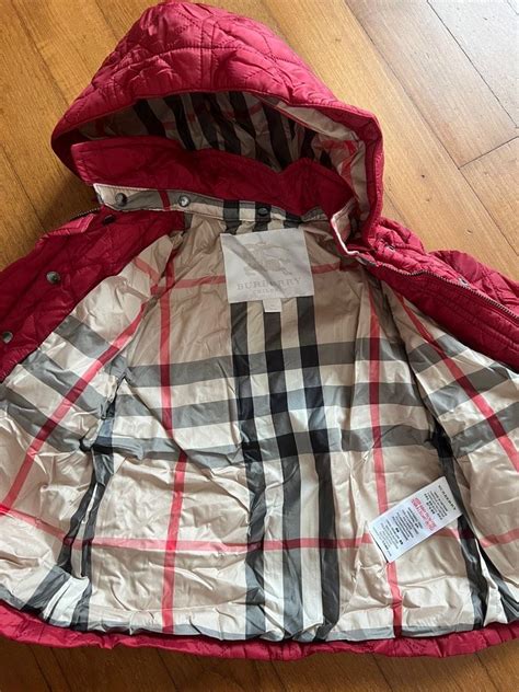 authentic burberry winter jacket.